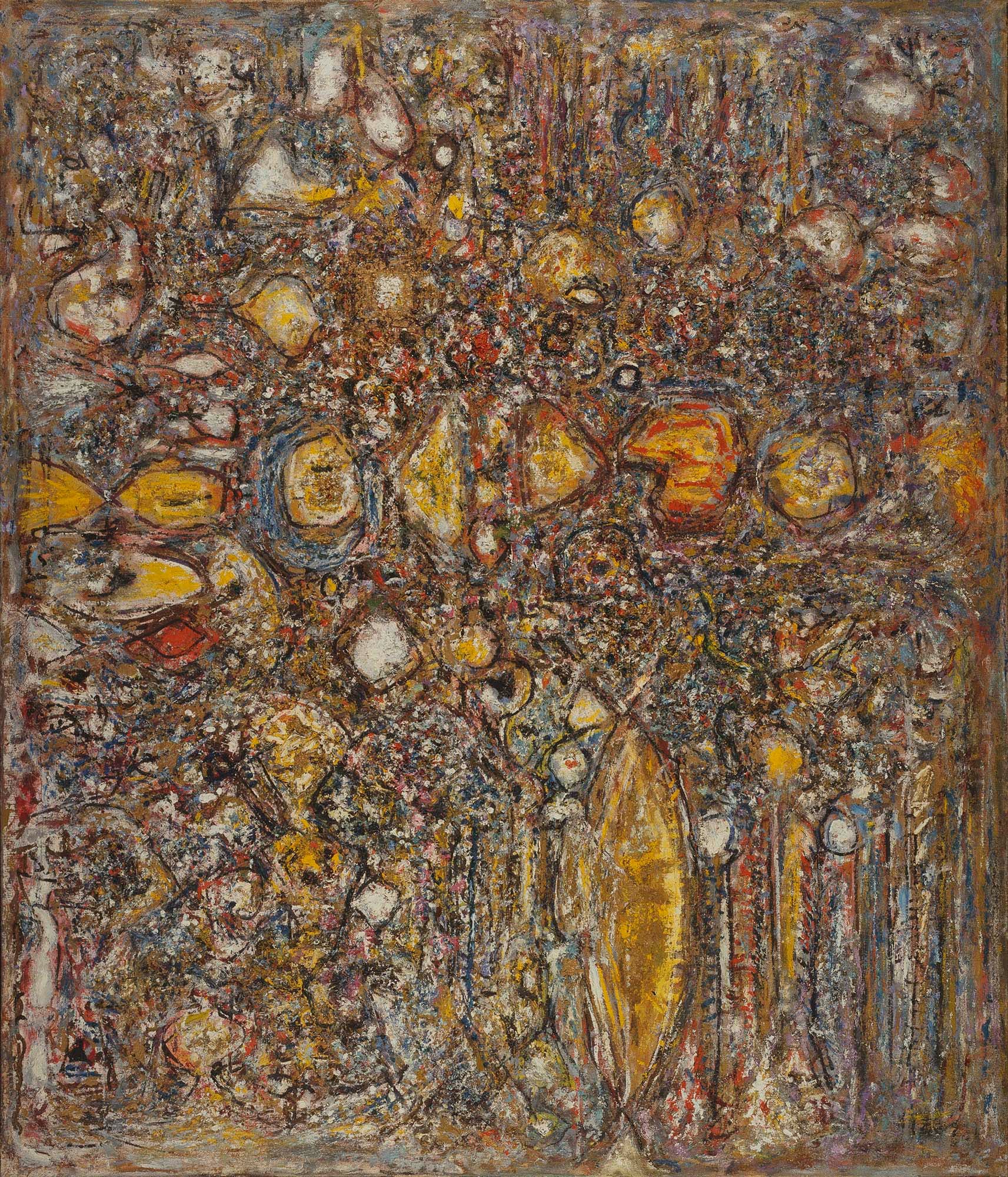 Amaranth, 1958, Oil on canvas, 75 7/8 x 64 3/4 in. (192.6 x 164.5 cm)
Brooklyn Museum, Gift of Dr. and Mrs. Arthur E. Kahn, 87.239 (87.239)
 – The Richard Pousette-Dart Foundation