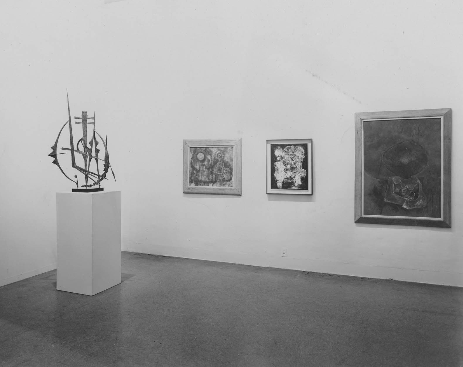 _Number 11: A Presence,_ 1949 on view in the exhibition _Abstract Painting and Sculpture in America,_ Museum of Modern Art, 1951 (right center).
– The Richard Pousette-Dart Foundation