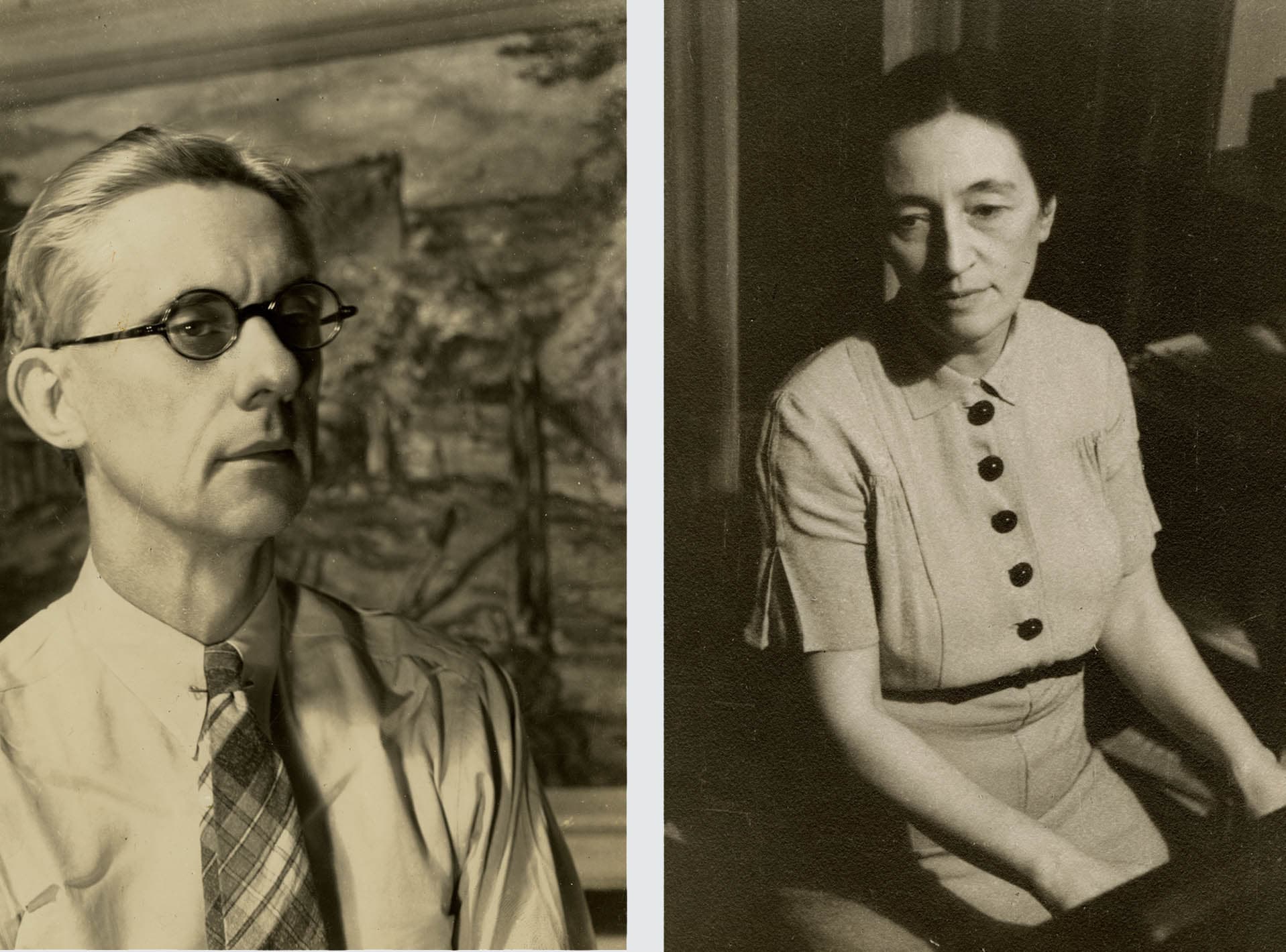 Nathaniel Pousette-Dart and Flora Pousette-Dart
– The Richard Pousette-Dart Foundation