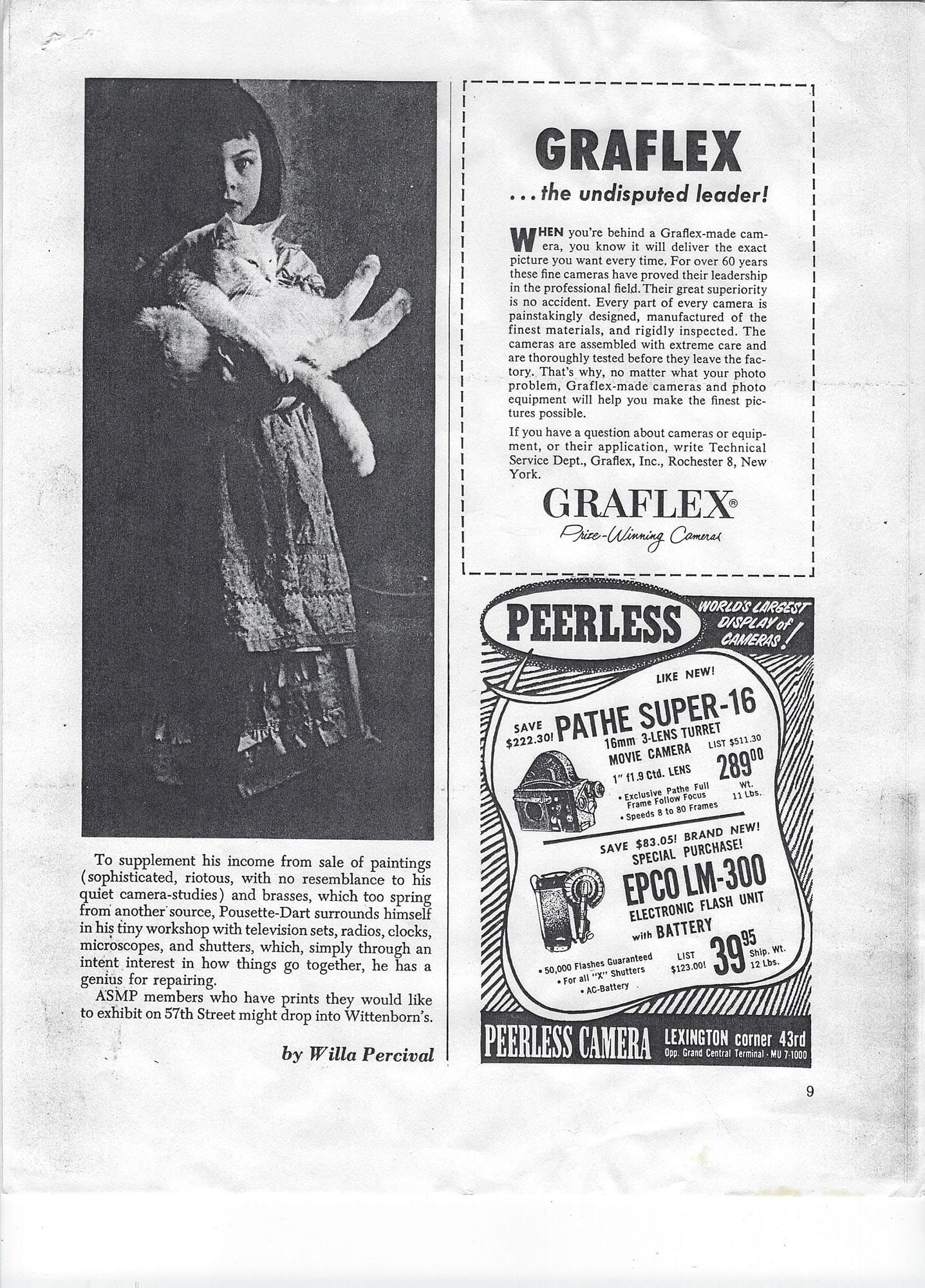 Willa Percival, "Pictures on a String."Infinity (May 1953) – The Richard Pousette-Dart Foundation