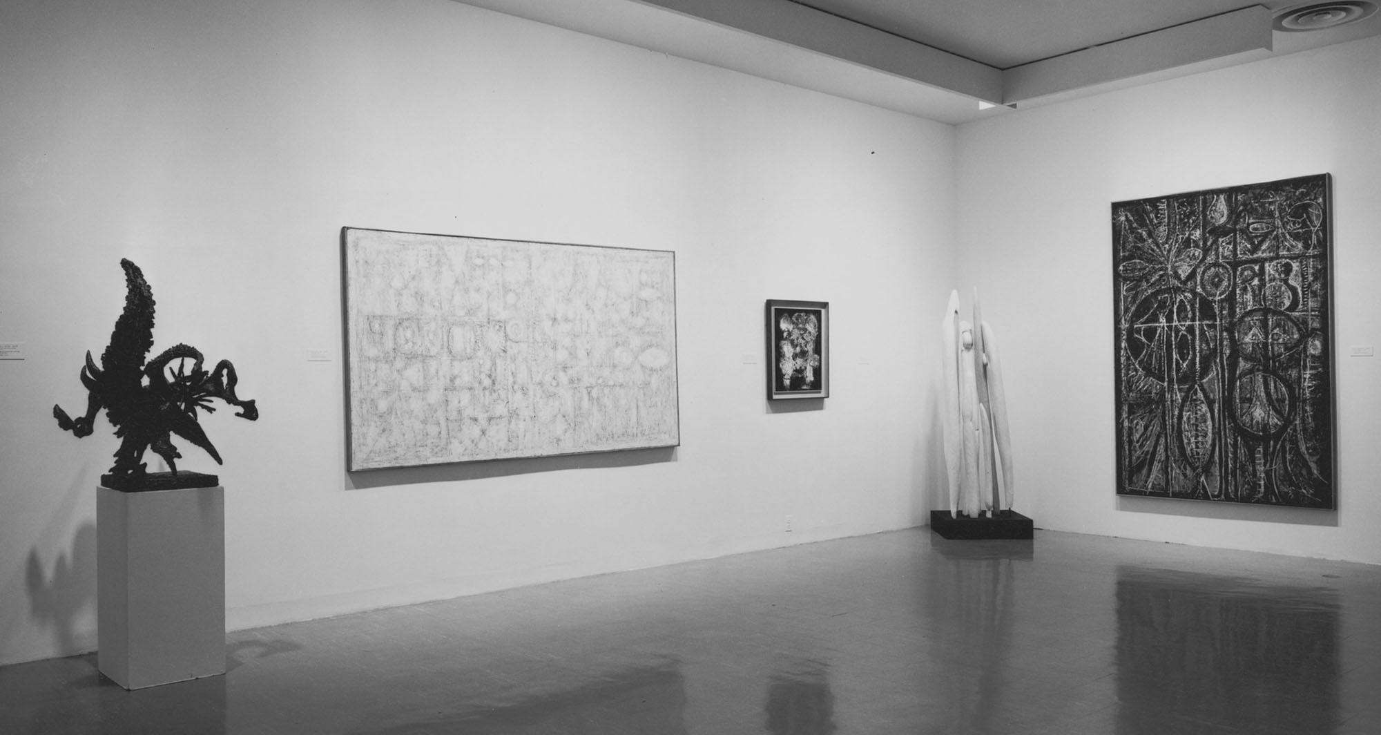 Installation view, The New American Painting and Sculpture: The First Generation, Museum of Modern Art, New York, 1969.  – The Richard Pousette-Dart Foundation