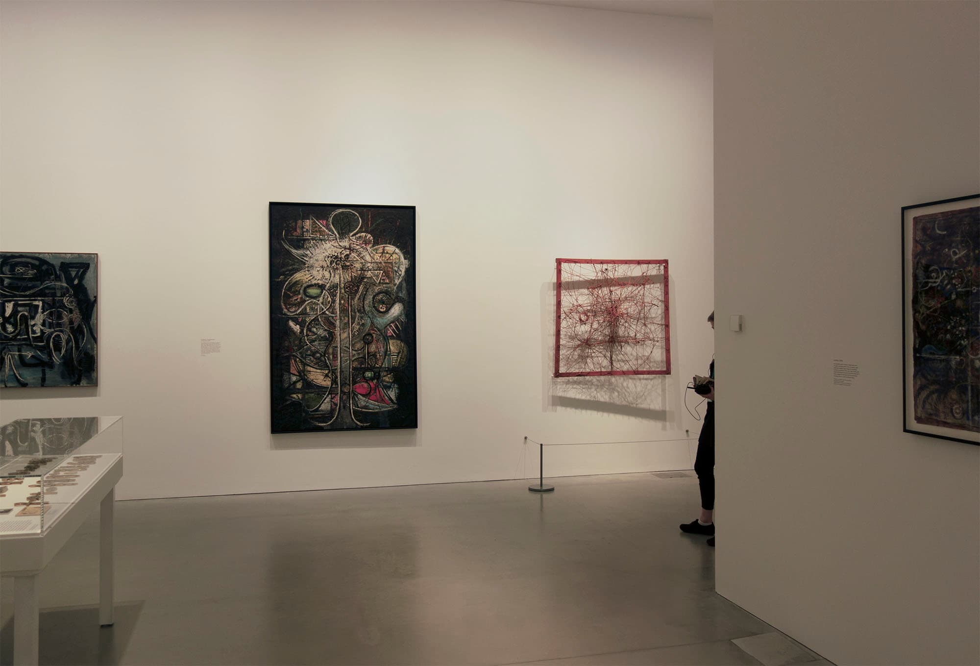 Installation view, Richard Pousette-Dart: Beginnings, Kettle's Yard, University of Cambridge, United Kingdom, 2018. – The Richard Pousette-Dart Foundation