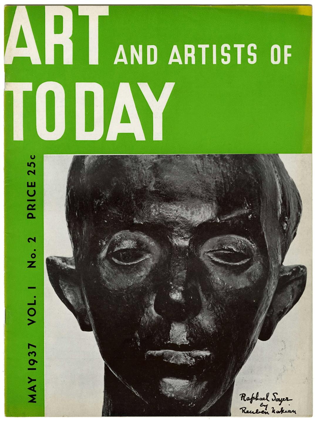 Art and Artists of Today, Vol. 1 no. 2, May 1937 – The Richard Pousette-Dart Foundation