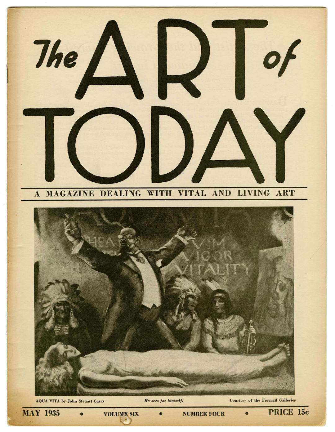 The Art of Today, Vol 6, no. 4, May 1935 – The Richard Pousette-Dart Foundation