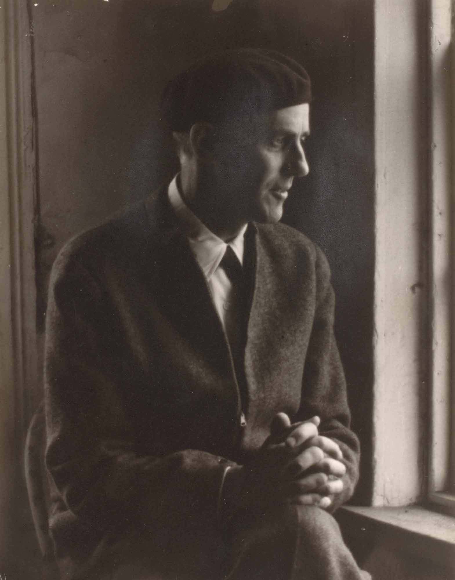 H. S. "Jim" Ede, c. 1944, Gelatin silver print, 13 1/4 x 10 1/4 in. (33.7 x 26 cm)
Kettle's Yard, Cambridge, United Kingdom
– The Richard Pousette-Dart Foundation