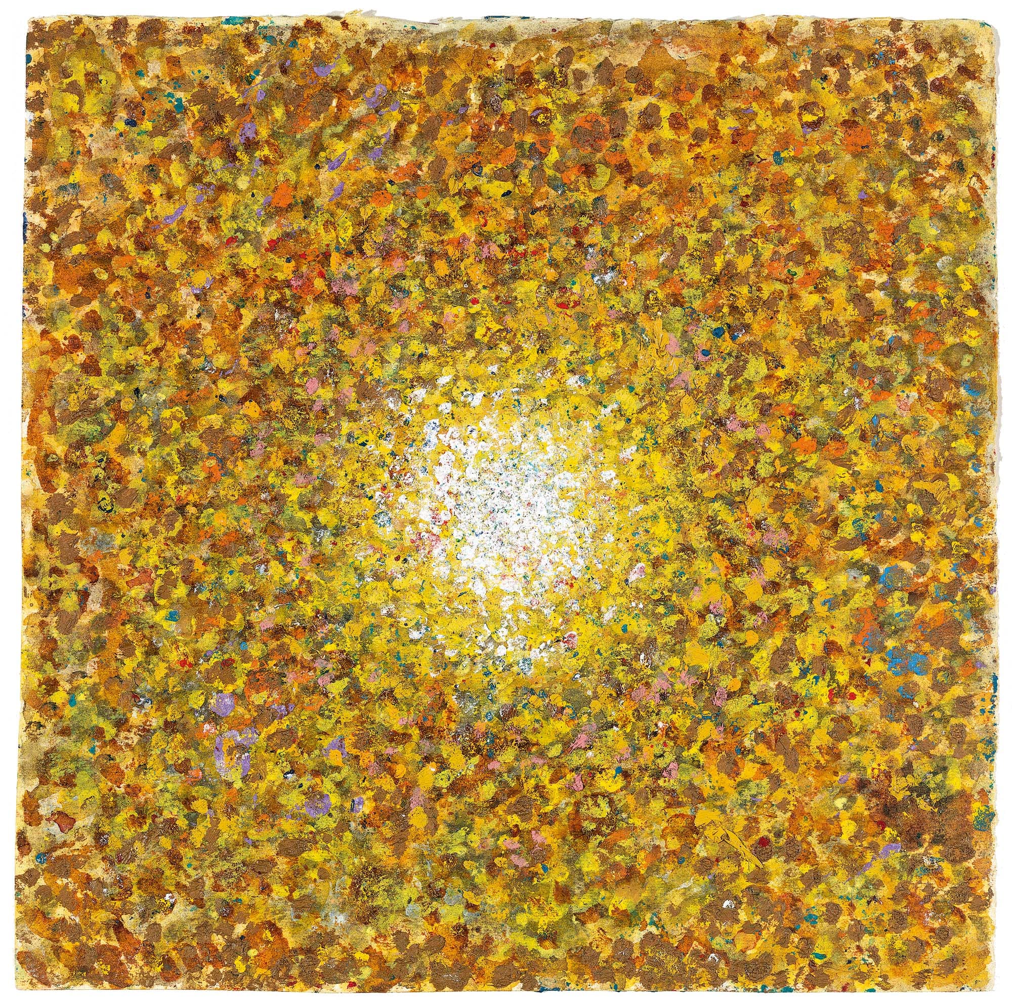 Radiance, White Center, 1960–69, Oil on paper, 11 1/2 x 11 1/2 in. (29.2 x 29.2 cm)
Fine Arts Museums of San Francisco: Legion of Honor, San Francisco, Ca., Achenbach Foundation for Graphic Arts, gift from the Estate of Richard Pouset (2005.121.3)
– The Richard Pousette-Dart Foundation