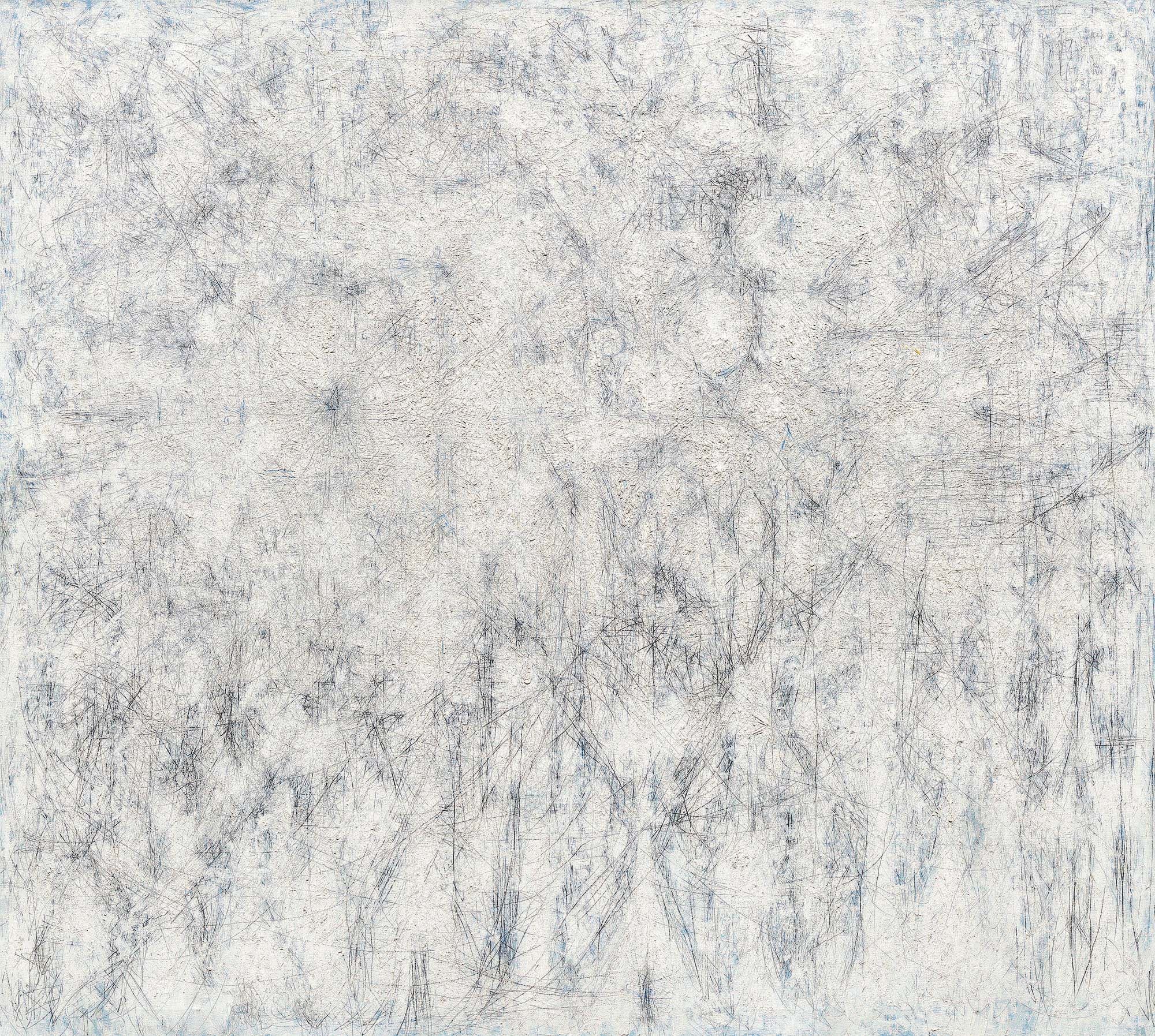 White Garden, Sky, 1951, Oil and graphite on linen, 53 1/2 x 60 3/4 in. (135.9 x 154.3 cm)
National Gallery of Art, Washington, D.C., Patrons' Permanent Fund (2006.38.1)
– The Richard Pousette-Dart Foundation