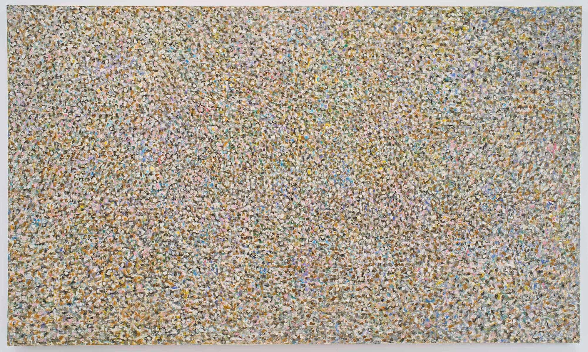 Magnetic Space, 1962, Oil on linen, 79 x 116 in. (200.7 x 294.6 cm)
– The Richard Pousette-Dart Foundation