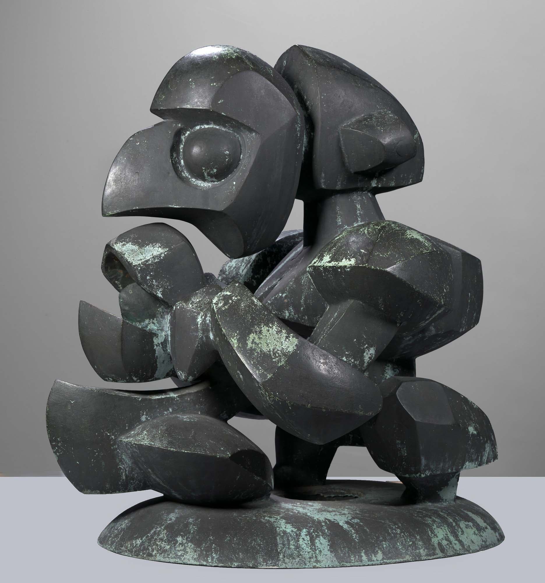 Woman Bird Group, 1939, Bronze, 24 3/4 x 19 5/8 x 23 7/8 in. (62.9 x 49.8 x 60.6425 cm)
Smithsonian American Art Museum, Washington, D.C., Gift of Mr. and Mrs. Frederic E. Ossorio (1969.171)
– The Richard Pousette-Dart Foundation