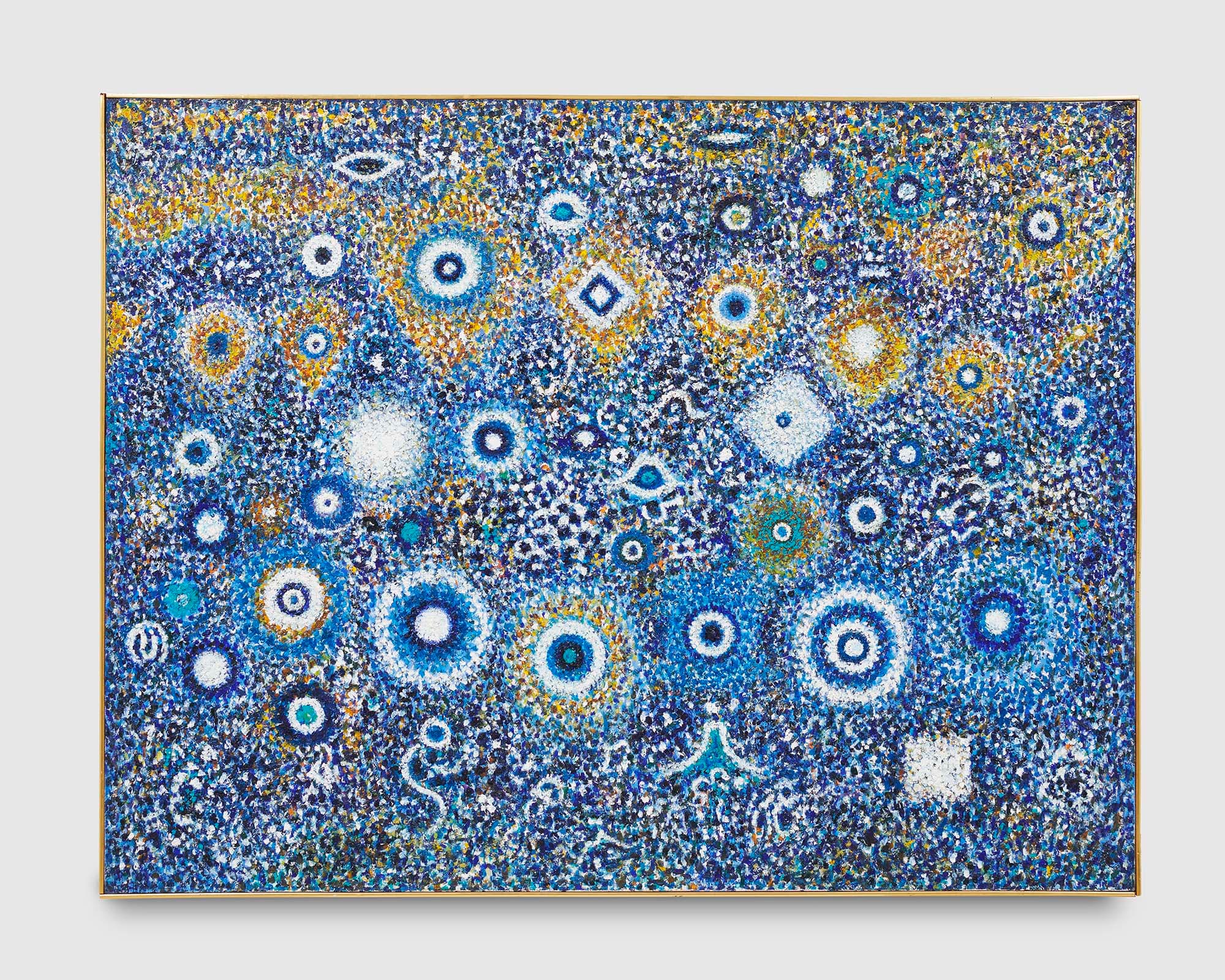 Night Landscape, 1969–71, Oil on linen, 46 x 60 in. (116.8 x 152.4 cm)
– The Richard Pousette-Dart Foundation