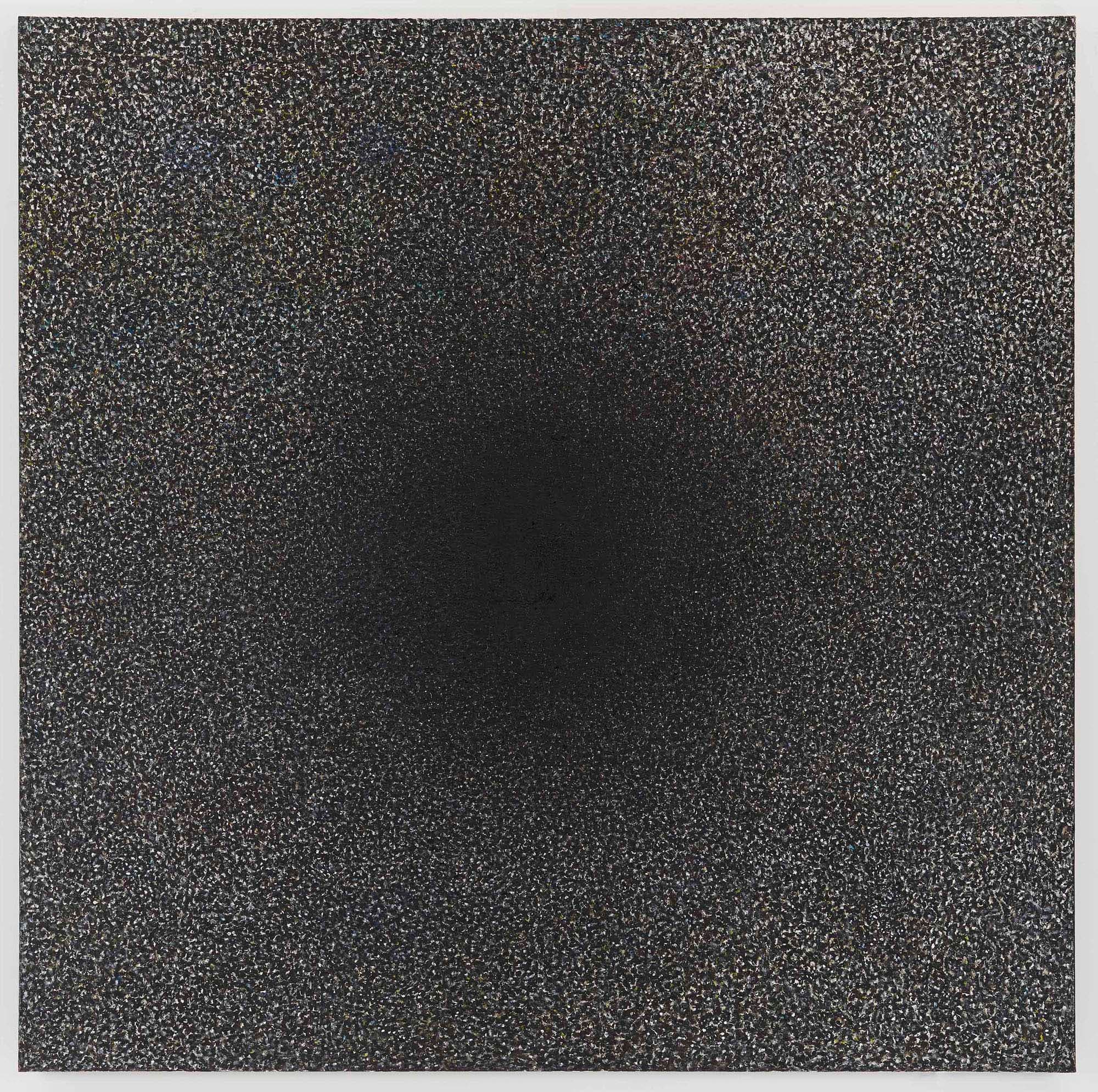 Presence Number 3, Black, 1969, Oil on linen, 80 x 80 in. (203.2 x 203.2 cm)
– The Richard Pousette-Dart Foundation