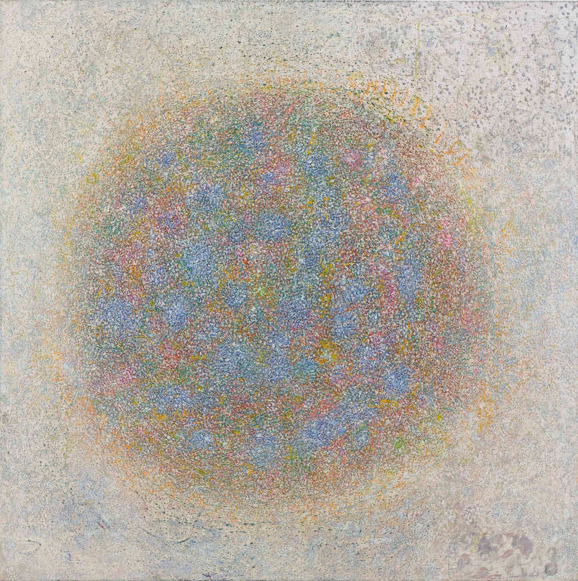 Genesis, 1974–81, Oil on linen, 90 x 90 in. (228.6 x 228.6 cm)
– The Richard Pousette-Dart Foundation