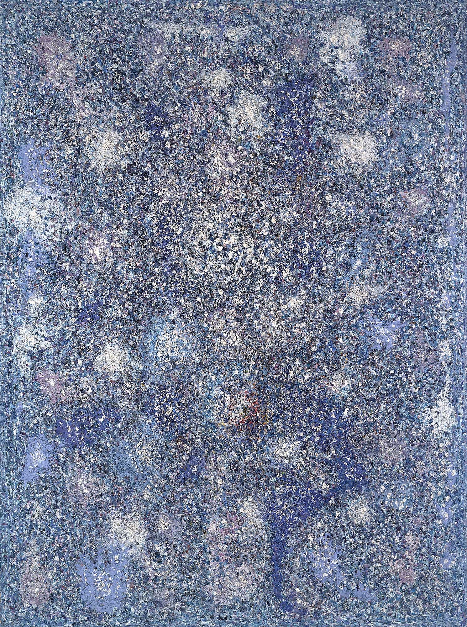 Blue Presence Number 1, 1960, Oil on canvas, 75 1/2 x 56 1/4 in. (191.8 x 142.9 cm)
Yale University Art Gallery, New Haven, Conn., Bequest of Susan Morse Hilles (2002.145.28)
– The Richard Pousette-Dart Foundation
