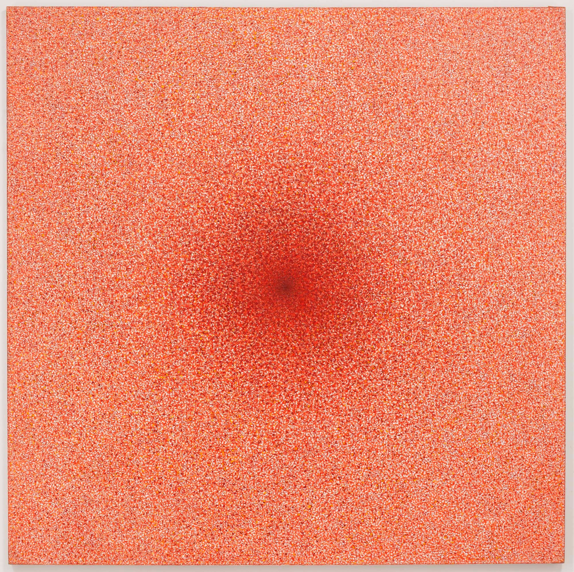 Radiance Number 8, 1973–74, Acrylic on linen, 90 x 90 in. (228.6 x 228.6 cm)
– The Richard Pousette-Dart Foundation