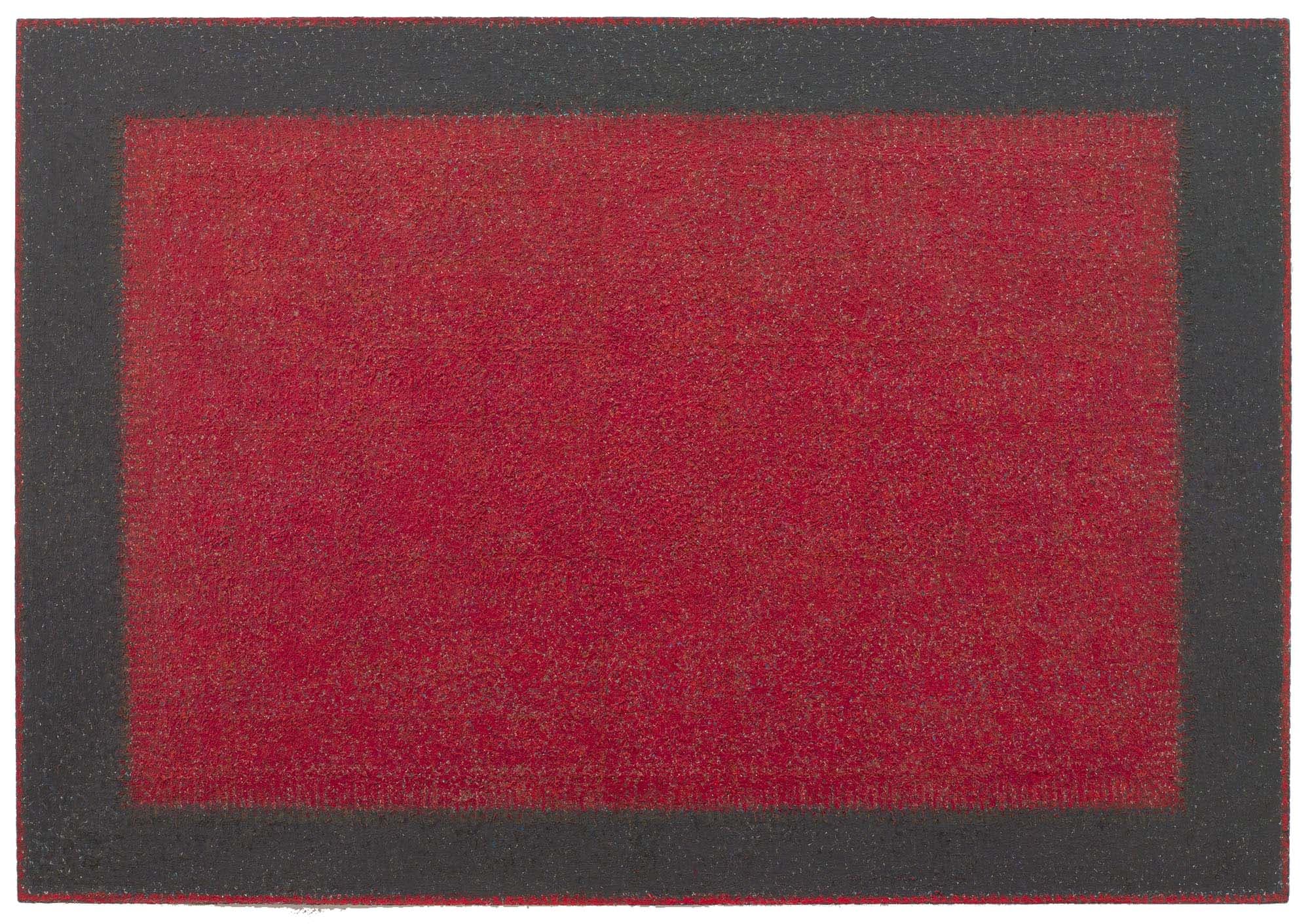 Transcendental Red, 1982, Oil on linen, 50 x 72 in. (127 x 182.9 cm)
– The Richard Pousette-Dart Foundation