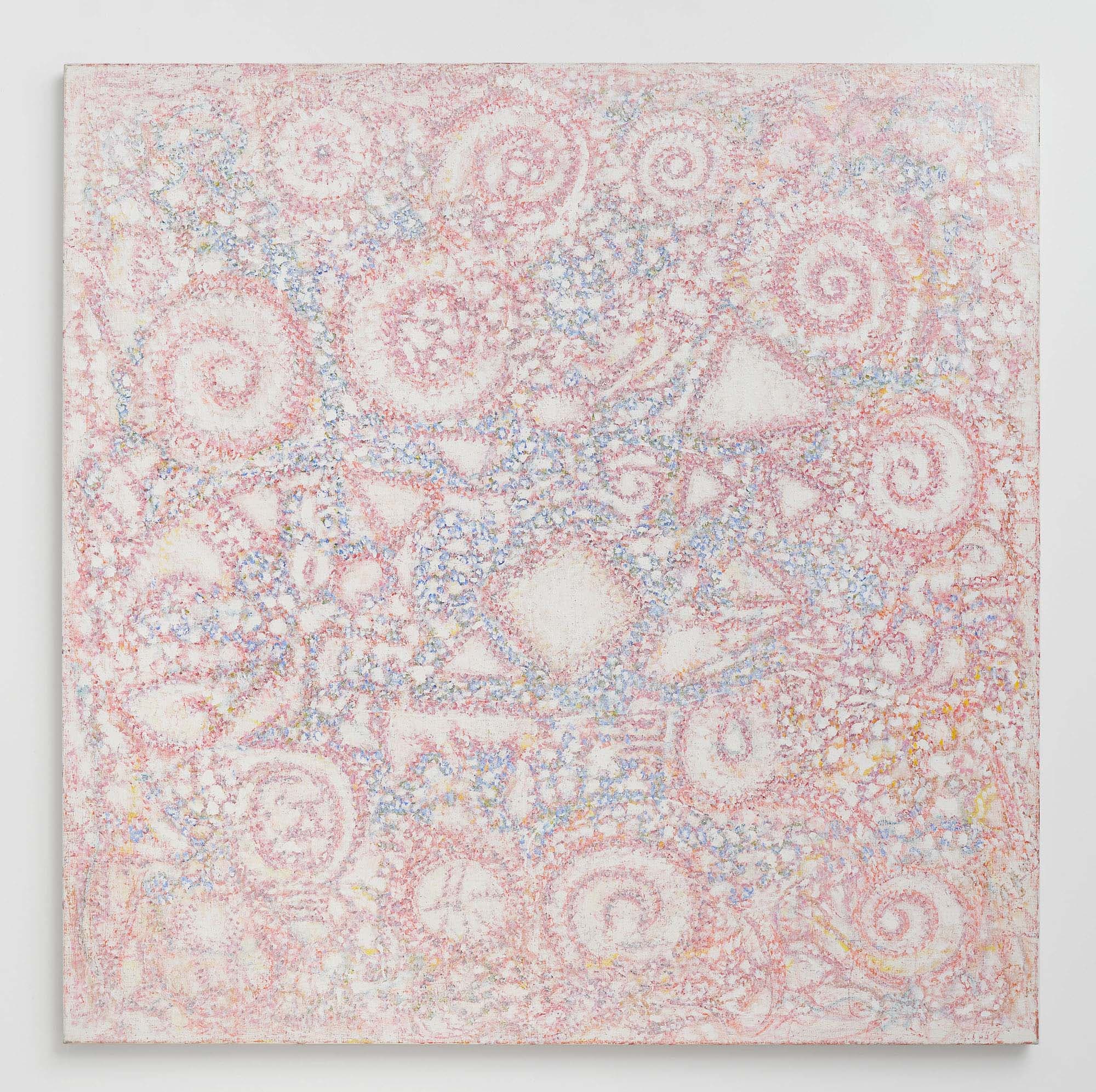 Space Continuum, Part II, 1989, Oil on linen, 72 x 72 in. (182.9 x 182.9 cm)
– The Richard Pousette-Dart Foundation